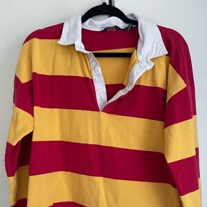 Ketchup & Mustard Colored Rugby Shirt